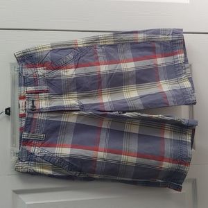 Mossimo W28 Plaid shorts